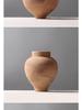 Simple Retro Wabi-Sabi Ceramic Flower Vase - Small Pottery Jar for Arrangements In Model Rooms, Homestays, or Hotels