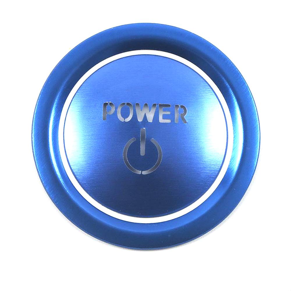 For Toyota Highlander XU70 2024 Engine Start Stop Switch Button Cover Trim Car Interior Styling Protector Decoration Sticker