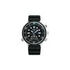 Solar Electric Diving Multi-Function Dual Display Sports Limited Edition Solar Movement Silicone Strap Men's Watch Black Dial SNJ035P1