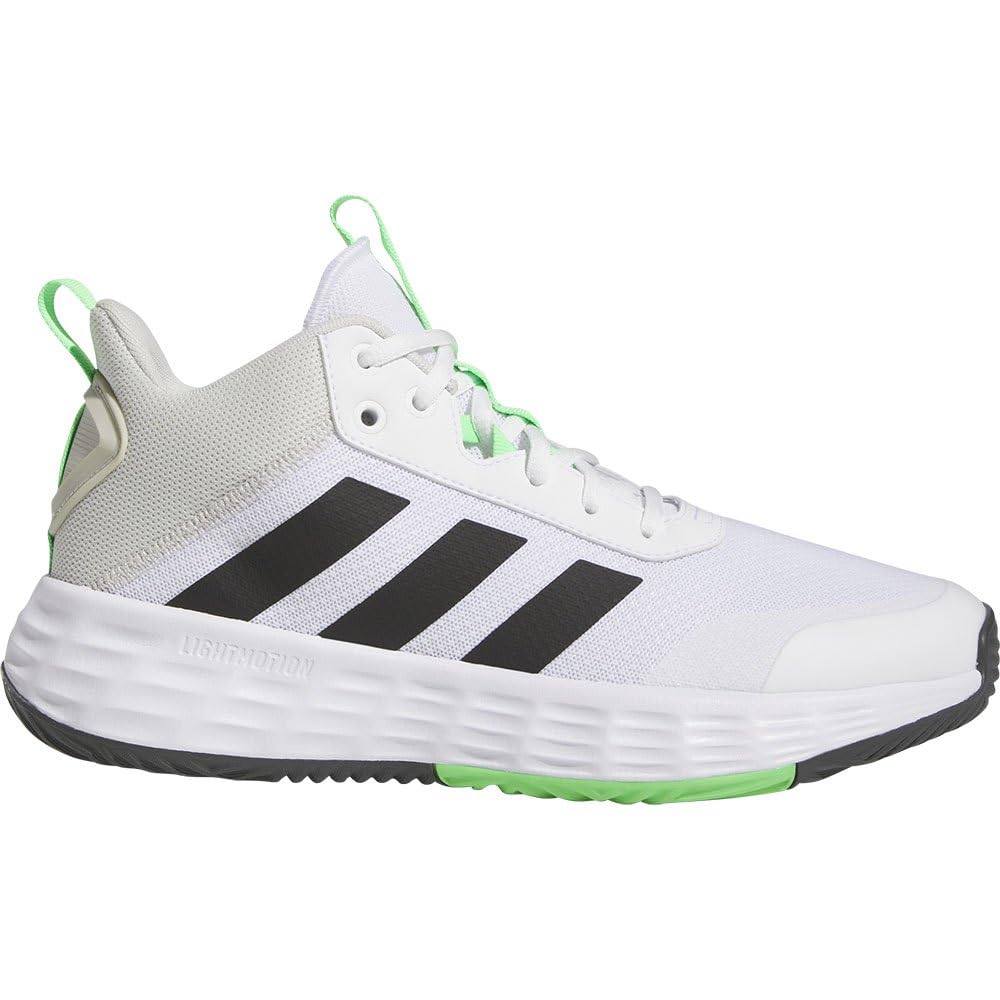 Adidas OWNTHEGAME LRM65 Size 2.0 Men's Sneakers, White, 25.5cm
