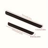 Universal PVC Door Sill Guard 4pcs - Durable Anti-Scratch Trim Protectors, Easy Install Car Decor Accessories
