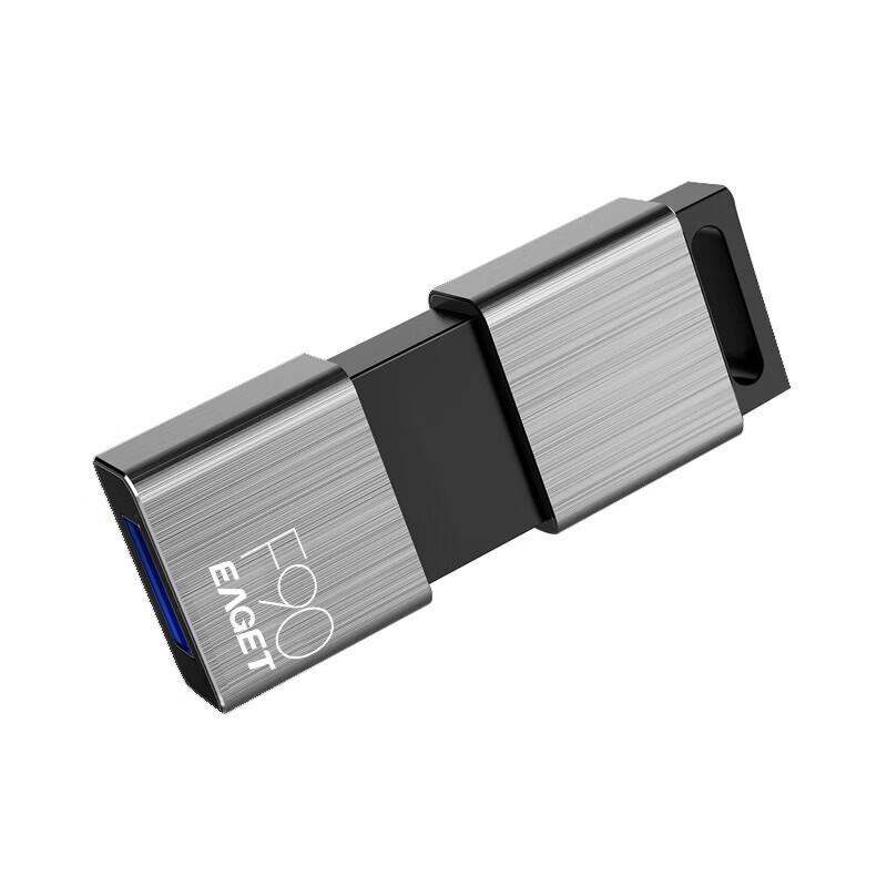 EAGET F90 USB 3.0 High-Speed Metal Push-Pull U Disk