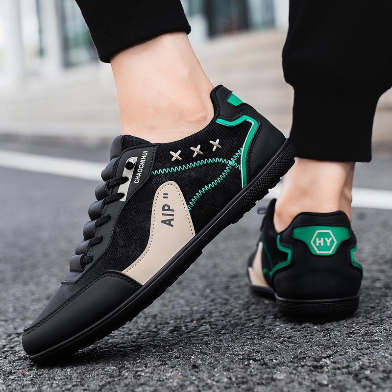 Men's Sneakers 2025 Spring Summer Men's Shoes Khaki Non-slip Walking Shoes Outdoor Casual Shoes Fashion Comfort Flats Loafers
