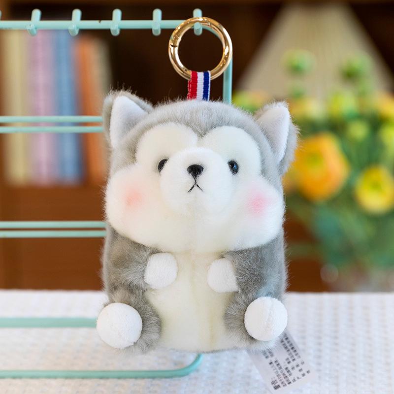Adorable Penguin & Rabbit Plush Keychain Doll - Girls' Gift & Bag Charm
