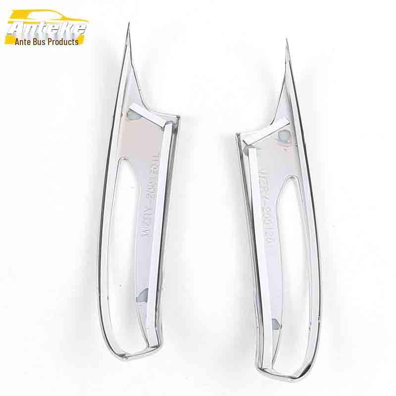 Koleos Rearview Mirror Electroplated Trim Reflector Bright Strip Car Accessory