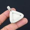 Womens Day Deal Scolecite Gemstone Sterling Silver Elegant Wife Pendant Jewelry