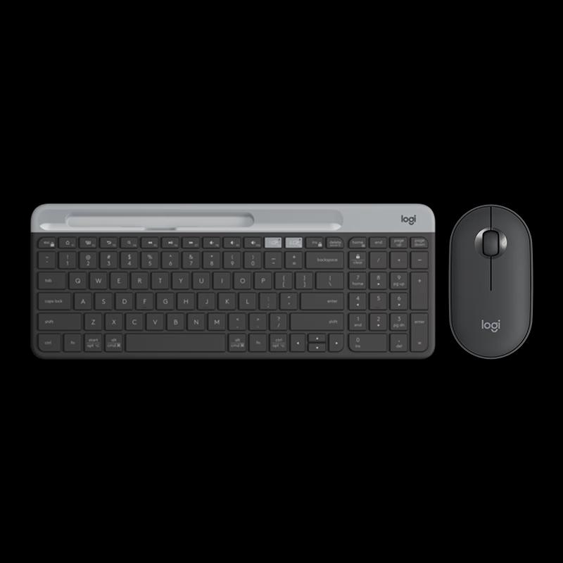 Logitech K580 Wireless Bluetooth Keyboard & Pebble Mouse Combo
