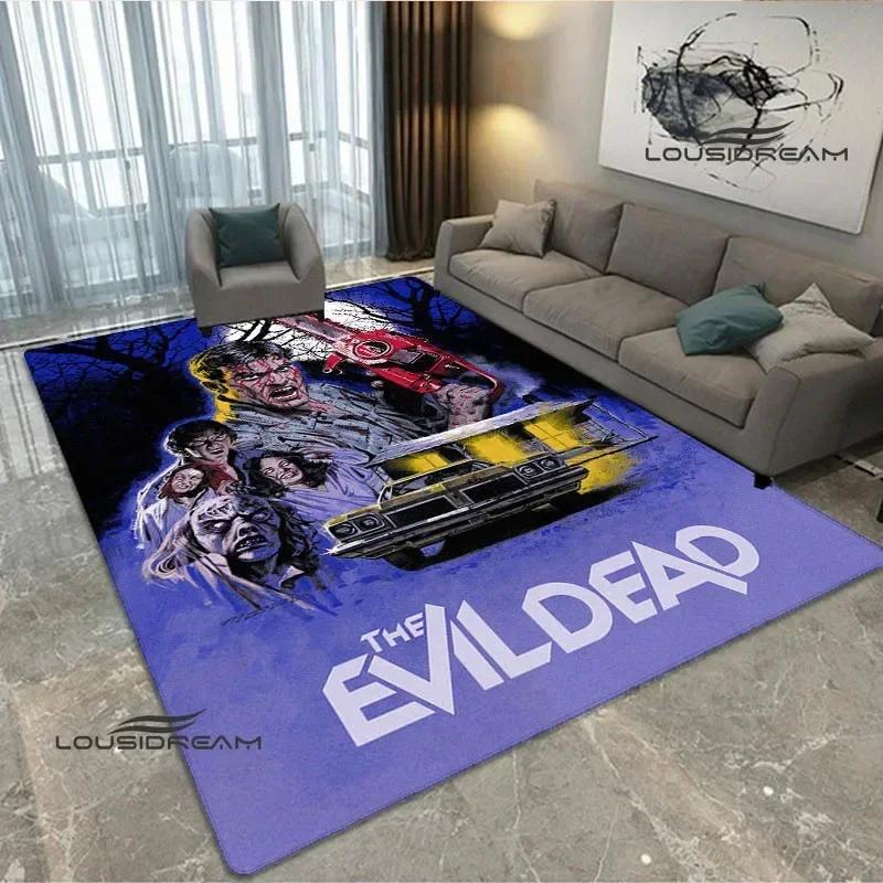 Film The Evil Dead Bedruckter Teppich rutschfester Teppich Schlafzimmer Dekoration Fußmatte Außen Teppich Yogamatte Schlafzimmer Dekoration Geburtstagsgeschenk