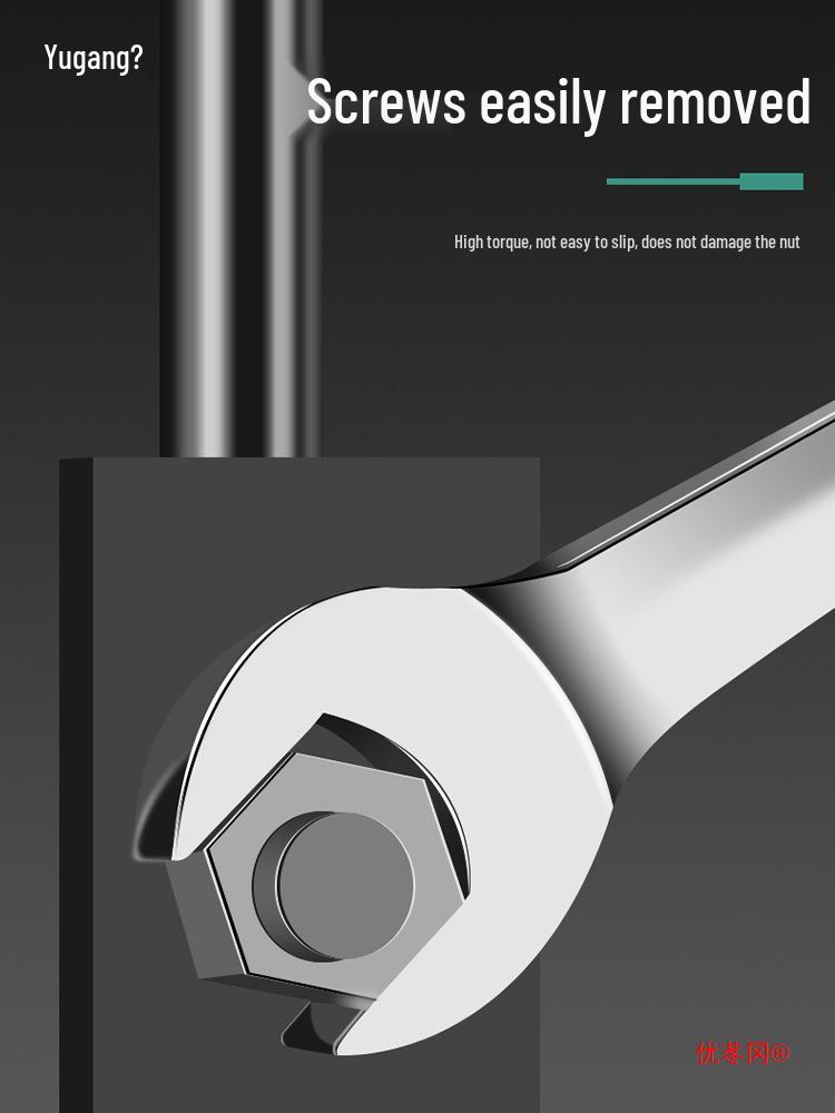 Doppelmaulschlüssel-Satz: 14-17mm, 10# 8-10mm Gabel- und Festkopfschlüssel