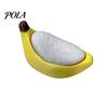 Keychain Pendant Pendant, Peeled Banana Stress Relief Toy with Thickened Stainless Durable Steel Ring, Portable for Keys Backpacks Schoolbags