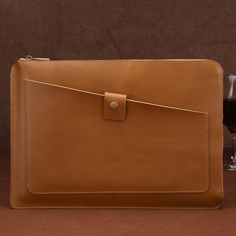 

Li Shen Cowhide Laptop Sleeve