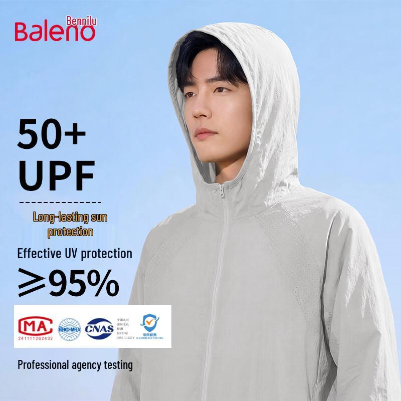 Мужская перфорированная солнцезащитная куртка Baleno 3XL