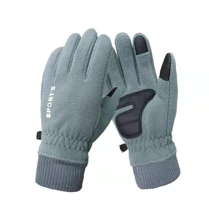 Unisex Winter Warm Fleece Touchscreen Gloves
