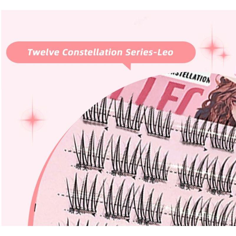 Gege Bear - Twelve Constellations Glue Free False Eyelashes - Leo