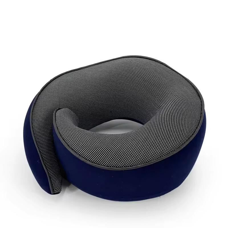 Around Neck Design U-Shaped Comfortable Office Memory Foam Pillow Cushion Durable Travel Pillow Non-deformed Airplane Pillow