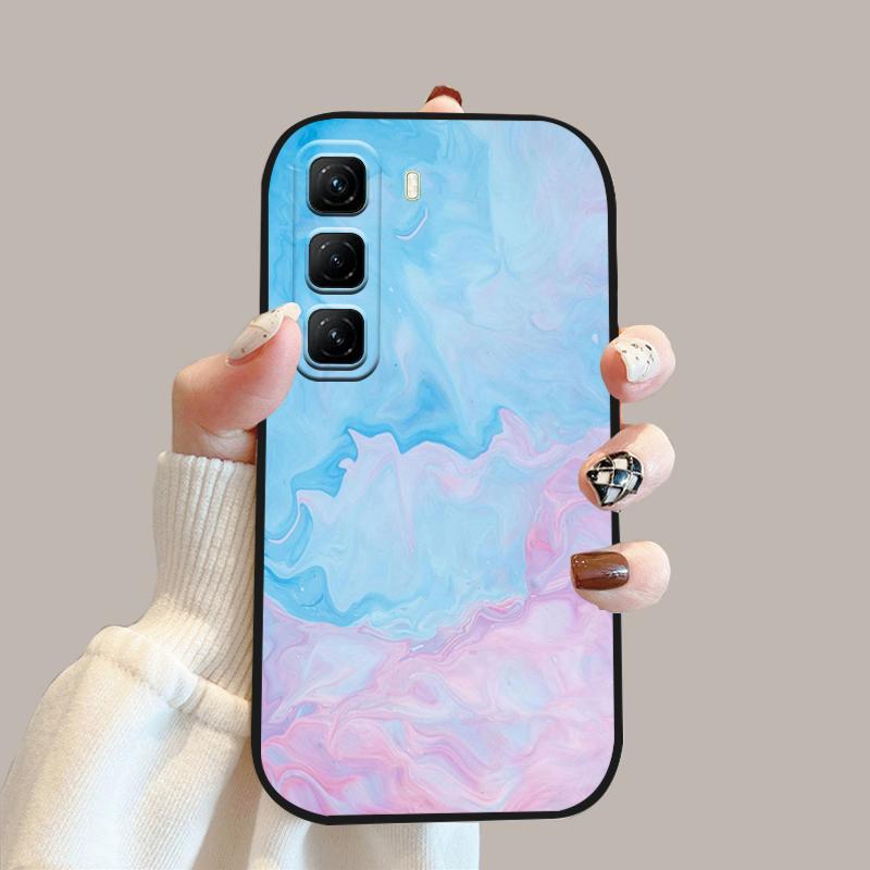 For Infinix Hot 50 Pro+ Case Hot50 Pro Plus 4G Silicone TPU Phone Cover For INFINIX HOT 50 5G Coque Fashion Soft Phone Fundas