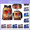 Conjunto de Mochila Sonic Durável e Confortável Com Design Respirável Para Crianças