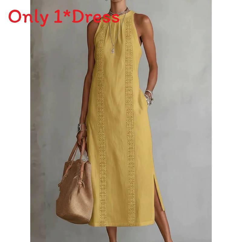 Polyester Solid Color Loose Long Shirt Dress For Casual Wear And Summer Fashion
