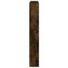 Wall Shelf Smoked Oak 43 X 9 X 60 Cm Wood Based Material