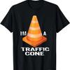 Lazy Halloween Costume Traffic Cone T-Shirt