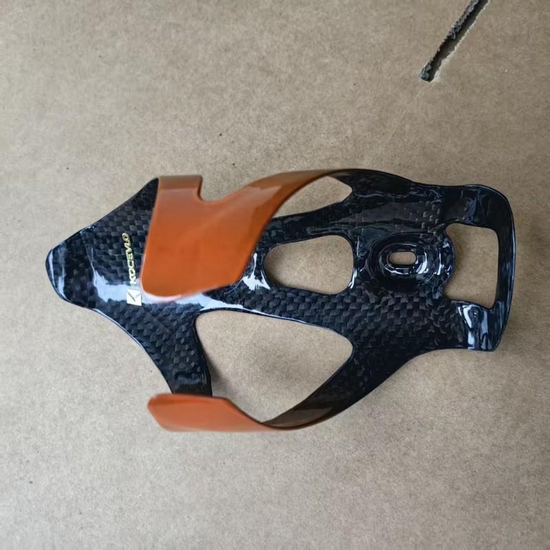 Carbon Fiber Bike Water Bottle Cage Road Mountain Bikes Universal Lightweight Drink Holder