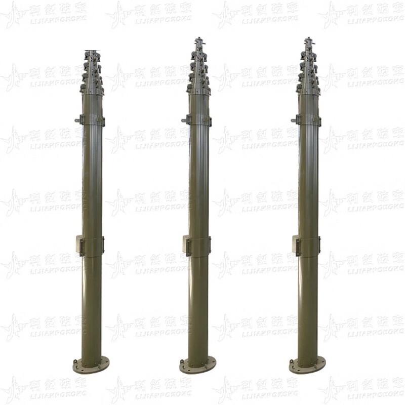 Lijianpokong Mobile Retractable Quick-Install Lightning Rod