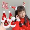 2025 Christmas Reindeer Antler Scrunchies & Bow Hair Clips - Cute Party Accessories for Kids