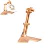 Desktop Wood Embroidery Hoop Holder Height Adjustable Embroidery Frame Stand For Beginner Stitching Needlework Craft