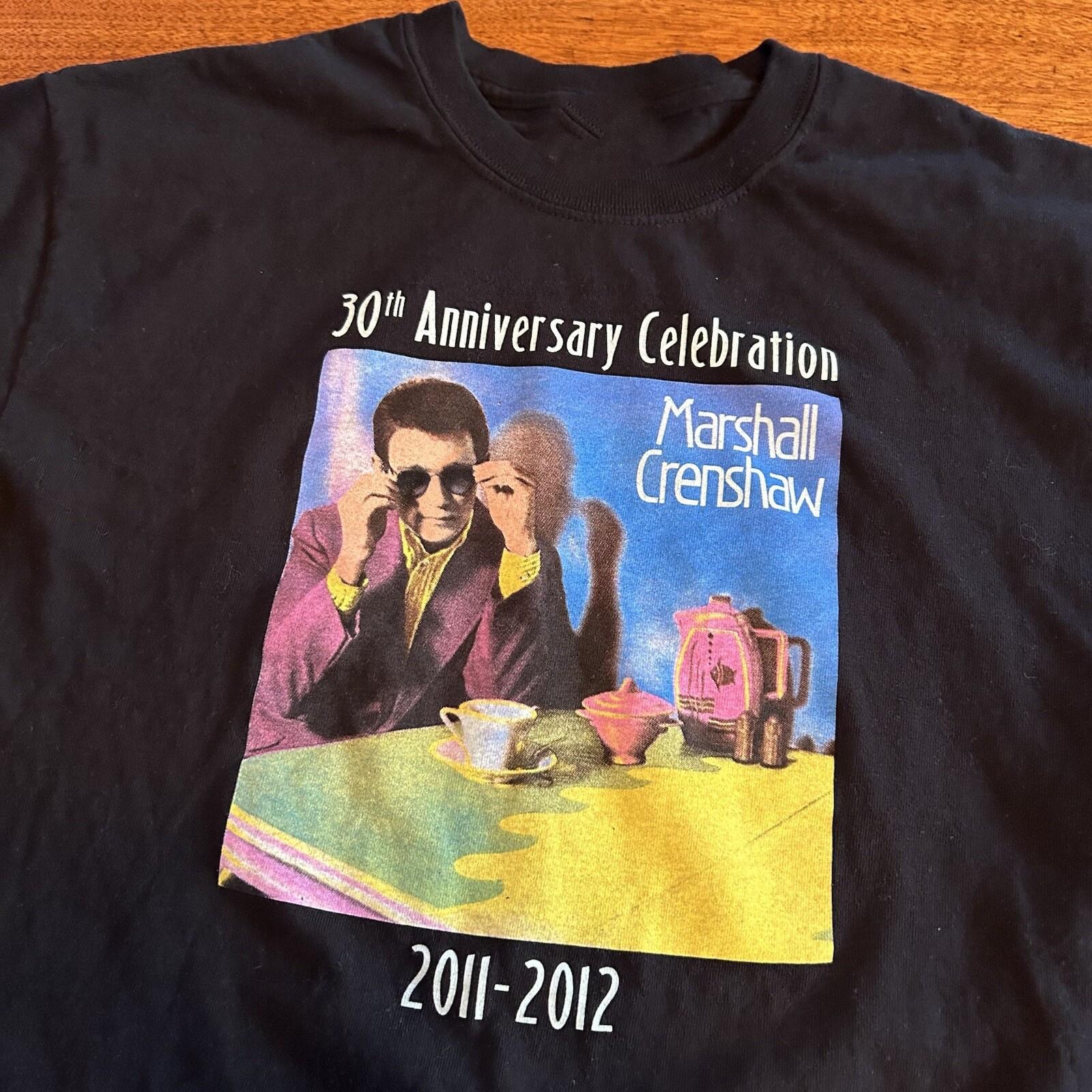 

Marshall Crenshaw Band Shirt 30th Anniversary Tour All Size SG125 FREE SHIPPING 5XL різнокольоровий