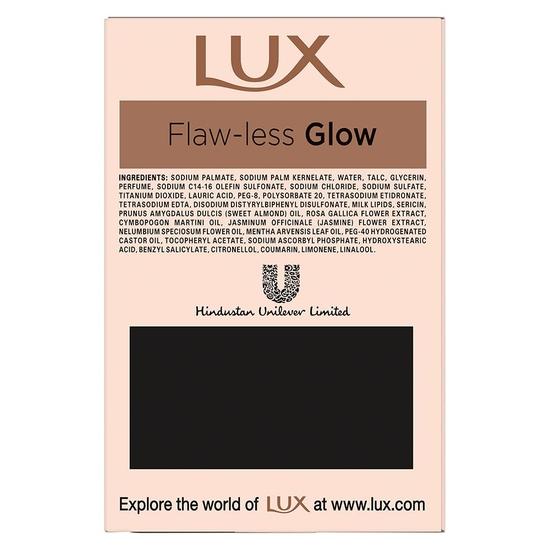 Lux Flaw-less Glow Bathing SoapBuy 4 Get 1 Free|150g Infused with Vitamin C & E |For Superior Glow|