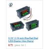 Car Charger Dual USB Port Multifunction LED Digital Display Voltmeter Waterproof Mobile Phone Smart Charging Socket Adapter