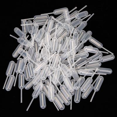 50/100 Stück 4 ml Cupcake-Pipetten, Kunststoff-Quetschpipette, Flüssigkeitstransferpipetten, Macaron-Spender für Cupcakes, Desserts