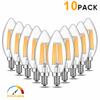 Candle C35 E14 4W 6W 220V Led Light Bulbs Warm White Dimmable Replaable Pendant Chandelier Indoor filament lamp Decor Home