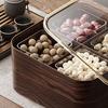 Divided Candy Box Nut Holder Multipurpose Snack Serving Tray Appetizer Platter for Snacks Nuts Fruits Small Items Jewelry