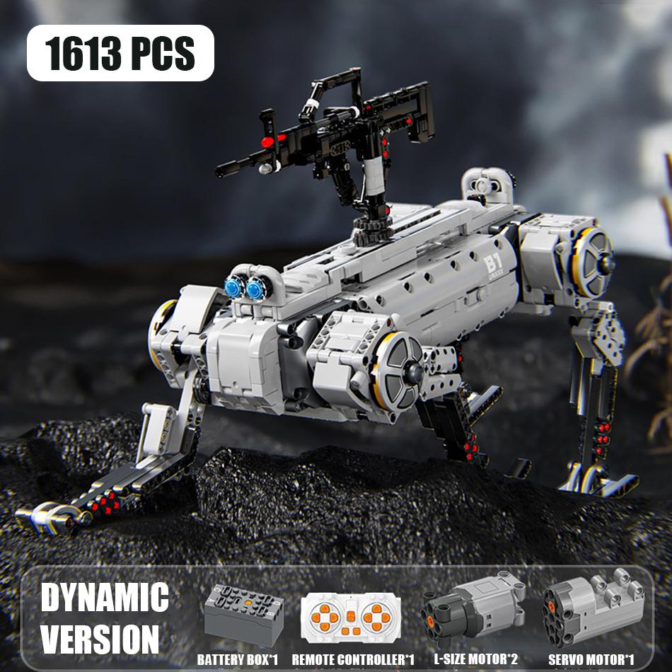 Remote Control Intelligence Robot Dog Building Blocks