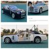 1/22 Rolls Royce Phantom Alloy Luxy Car Model Diecasts & Toy Vehicles Metal Car Model Simulation Sound and Light Childrens Gifts