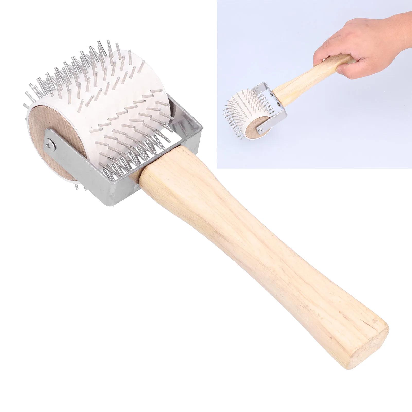 Honey Uncapping Roller Stainless Steel Beekeeping Needle Roller Bee Extracting Tool