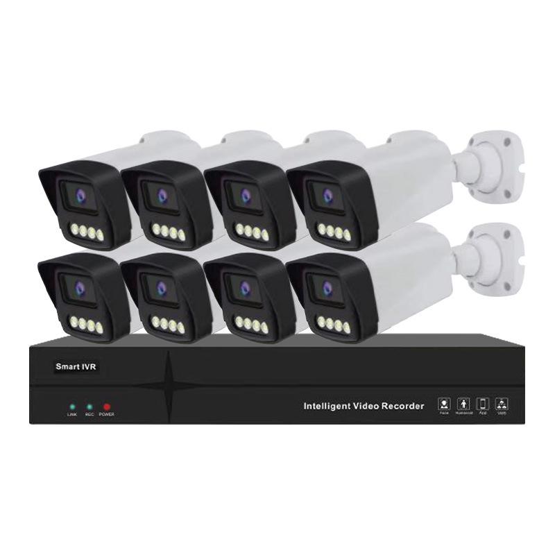 Outdoor AHD Camera Kit: HD 4-way, 8-way, 16-way Semi-Metal Bullet Cameras