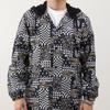 Vans All Over Print Casual Hooded Jacket Men Jackets Black VN0A7Q1CYAK