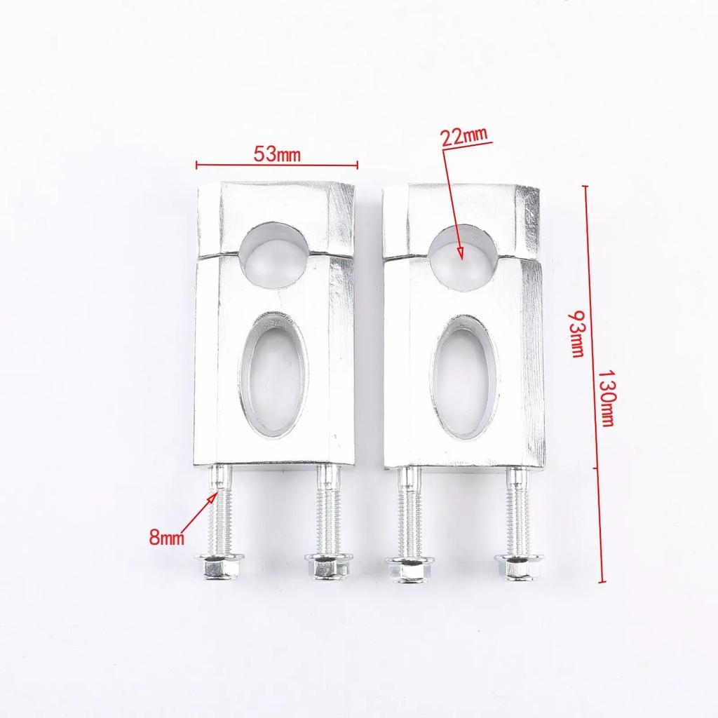 630mm Front Forks Suspension Triple Tree Kit for Mini Dirt Pit Bike 70cc 90cc 110cc 125cc Apollo Motorcycle Parts