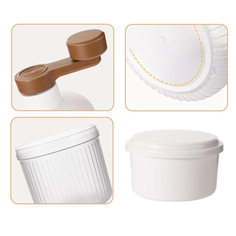 Mini Shaved Ice Machine Manual Operation Hand Operated Ice Maker Portable Ice Crusher  Kitchen Tool