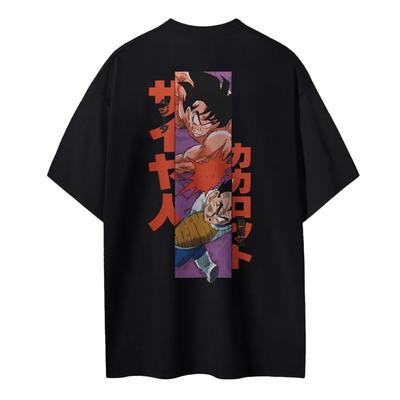 Dragon Ball Tshirt Mens Pure Cotton Casual Round Neck Tshirt Short Sleeve Clothing Summer Sports Casual Short Sleeve Top
