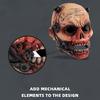 Vampires Mask Zombied Head Mask for Adult,Scary Horror Horrific Demons Monsters Mask Halloween Costume Party Cosplay