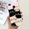 For Cover Xiaomi Redmi 4X Phone Case 2023 New Fashion Black Cat Sky Astronaut Back Bumper Soft Silicone TPU For Redmi4x 4 x