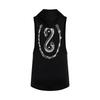 Under Armour Project Rock Series SS25 Brand Logo Loose Fit Sleeveless Hoodie Men Tops Black 1389987-001