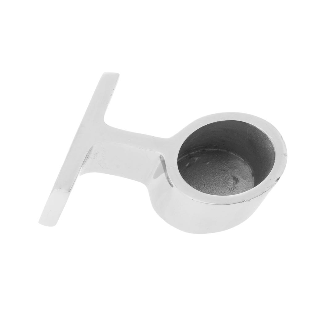Pactrade Marine Boat Casting SS316 1 Hand Rail Fitting Round Base 30