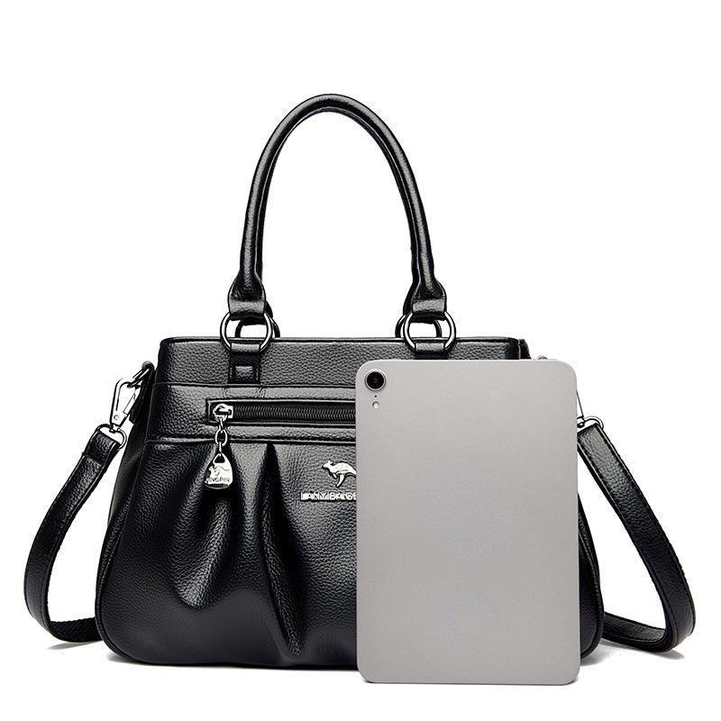 Weiße Luxus-Handtaschen Damentaschen Designer-Umhängetaschen für Damen 2023 Neue Leder-Schultertasche Damen Lässige große Einkaufstasche Sac