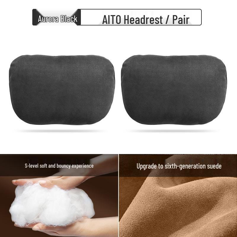 AITO M7/M9/M5 Car Headrest Pillow - Interior Seat Modification Accessory
