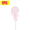 Christmas Lollipop Ornaments Plastic Glittery Candy Cane Xmas Tree Hanging Pendants Home Party Festival New Year Decors Gifts