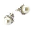 Les Trésors De Lily [M7030] - Ivory 'Sissi' Silver Earrings